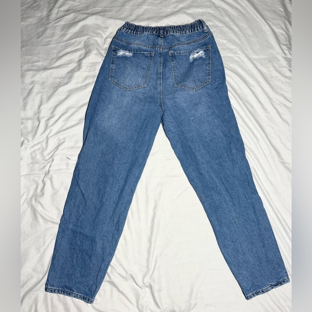 Wax Jean Collection Super Distressed High Rise Y2K Style Size M - Picture 12 of 16